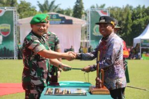 Bupati Sergai Terima Kehadiran Kasad Jenderal TNI Dudung Tutup TMMD Ke 116 Di Serdang Bedagai