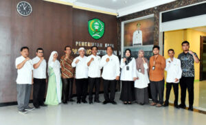 Walikota Padangsidimpuan Terima Audiensi Badan Pusat Statistik