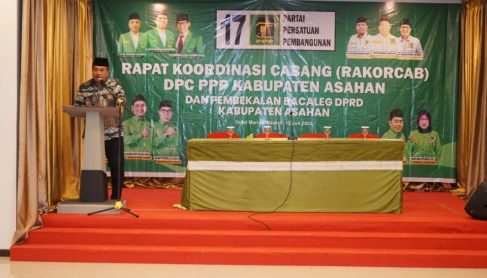 Wakil Bupati Asahan Ikuti Rangkaian Rakorcab DPC PPP