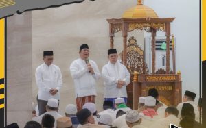 Wali Kota Padangsidimpuan Irsan Efendi Nasution Shalat Idul Adha 1444 H di Masjid Agung Al-Abror