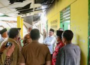 Respon Cepat Musibah Kebakaran, Bupati Darma Wijaya Berjanji akan Membangun Sekolah Al Wasliyah di Sei Rampah