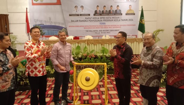 Buka Raker ke-5 DPRD Kota Medan Tahun 2023, Hasyim Pastikan Warga Medan Dapat Akses Pelayanan Mudah