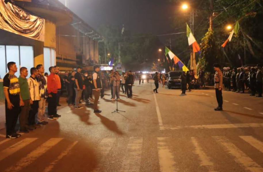 Wali Kota Medan Memimpin Apel Patroli 'Anti Begal' di Stadion Teladan