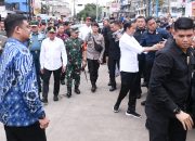 Edy Rahmayadi Dampingi Presiden RI ke Pasar Sukaramai