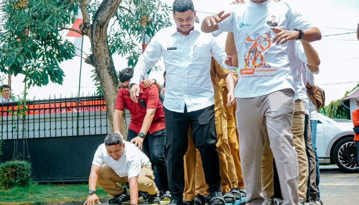 Cegah Anak Main Gadget, Walikota Medan Kenalkan Kembali Permainan Rakyat