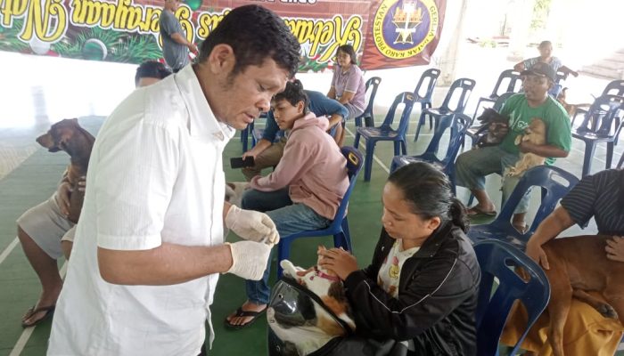 Cegah Penyebaran Virus Rabies, Pemko Medan Lakukan Penyuntikan Vaksin Hewan Peliharaan Masyarakat