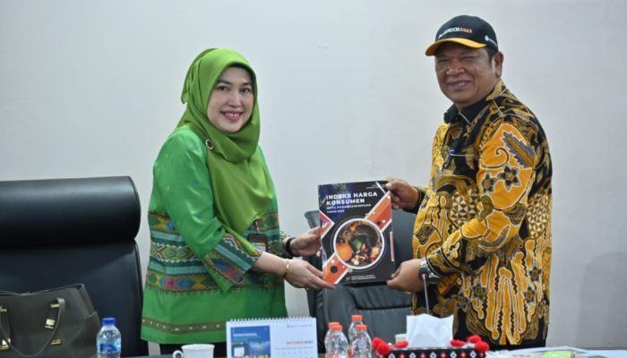 Walikota Irsan Efendi Nasution Terima Kunjungan Kepala BPS Padangaidimpuan