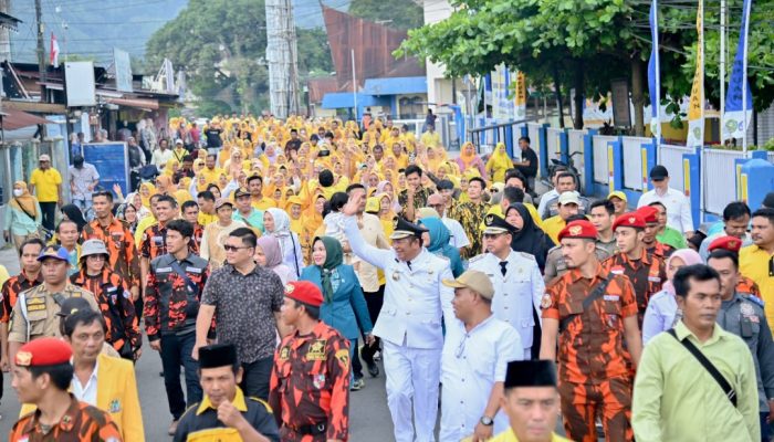 Momen Apel Terakhir dan Pelepasan Wali Kota serta Wakil Wali Kota Padangsidimpuan