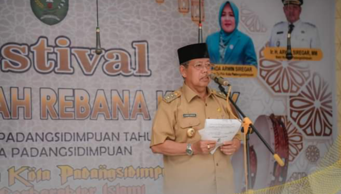Arwin Siregar Buka Festival Seni Qasidah Rebana Klasik Perebutkan Piala Walikota 2023