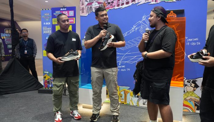 Pemko Medan Kolaborasikan Heritage Dengan Sepatu Sneakers