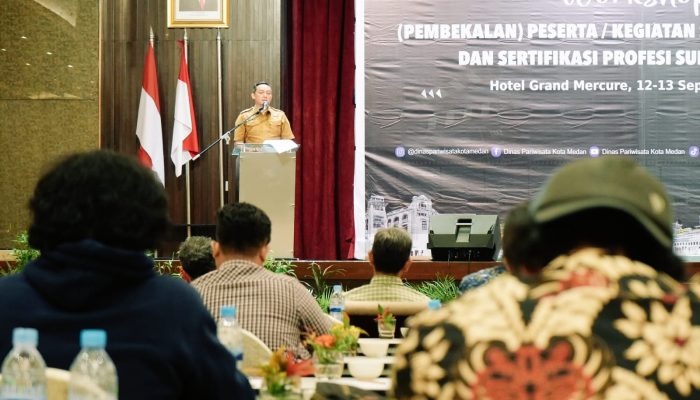 Kembangkan Industri Film, Pemko Medan Gelar Workshop Standarisasi Usaha dan Sertifikasi Profesi