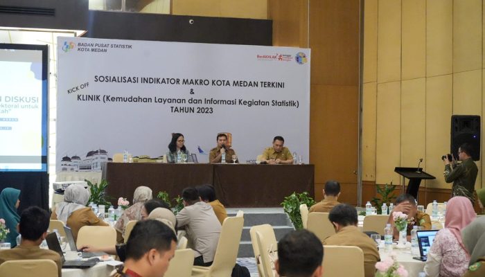 Perkuat Data Sektoral Perangkat Daerah, Pemko Medan Bersinergi dengan BPS