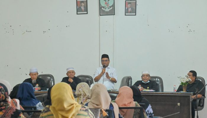 Pj Walikota Padangsidimpuan Silaturahmi dengan Baznas dan Satuan Pendidikan