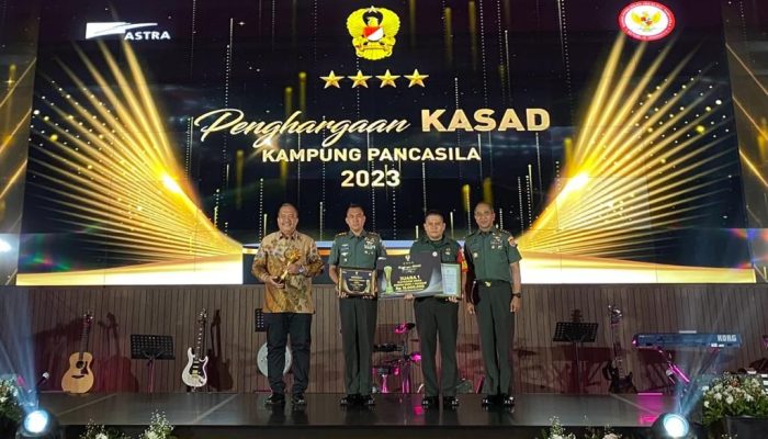 Prestasi Luar Biasa: Wakil Bupati Asahan Raih Penghargaan KASAD Kampung Pancasila 2023