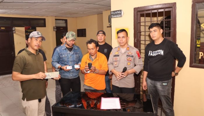 Polres Sergai dan Polres Nagan Raya Polda Aceh berhasil Mengungkap Kasus Curanmor