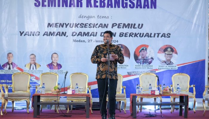 Bobby Nasution Ajak Masyarakat Wujudkan Pemilu Aman, Damai, dan  Berkualitas