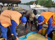 Antisipasi Barang Ilegal Melalui Perairan, Sat Polairud Polres Tanjung Balai Patroli Perairan Siang Hari