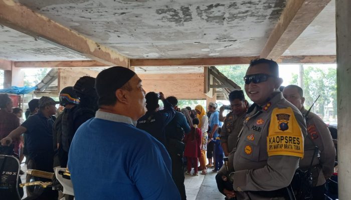 Suasana Pemilu di Kota Tanjungbalai Kondusif, Kapolres Ikut Turun Memantau