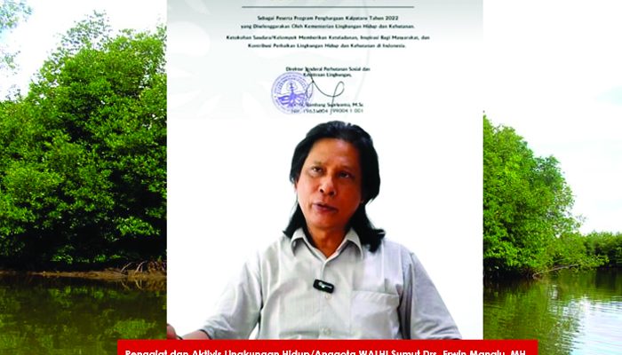 Ini Kata Aktivis Lingkungan Tentang Sosok Sugianto Makmur Kandidat Penerima Kalpataru