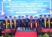 937 Lulusan Unimed Diwisuda, Rektor : Dunia Kerja Butuh Kemampuan dan Skill Kolaborasi