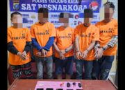 Dalam Satu Hari Lima Bandar Narkotika Jenis Pil Ekstasi Ditangkap oleh Polres Tanjung Balai