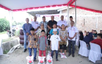 DPD IWO Indonesia Kabupaten Asahan Gelar Bhakti Sosial dan Halal Bihalal