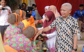 Bupati Asahan Buka Festival Tari Gubang Tingkat SD dan SMP Negeri/Swasta se-Kabupaten Asahan
