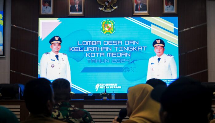 Pelaksanaan Lomba Kelurahan Tingkat Kota Medan Dimulai