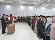 125 Anggota PPK se-Kabupaten Asahan di Lantik