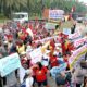 Ratusan Warga Desa Kota Galuh Lakukan Aksi Damai di Pengadilan Negeri dan DPRD