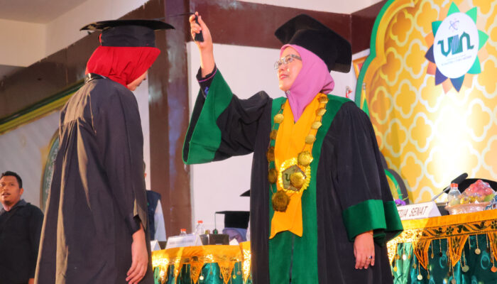 1.908 Lulusan UIN Sumut Diwisuda, Rektor Ingatkan Wisudawan Tetap Rendah Hati