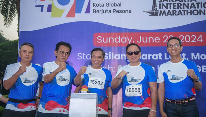 Pelari Asal Kenya Mendominasi BTN Jakarta International Marathon 2024