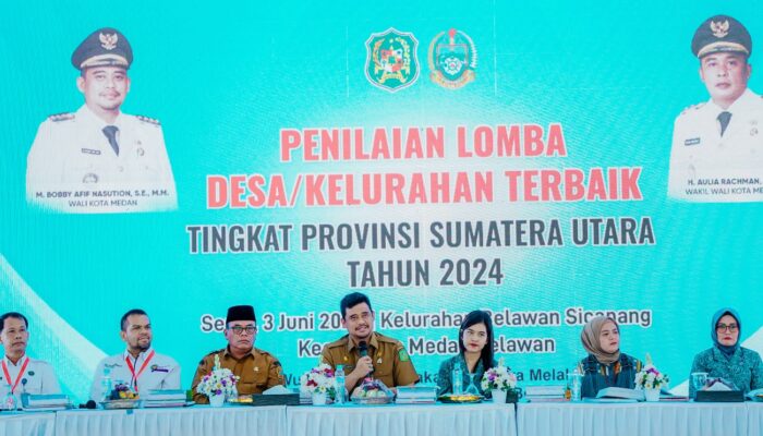 Belawan Sicanang Wakili Medan di Lomba Kelurahan Terbaik Provinsi Sumut 2024, Ini Kata Bobby Nasution