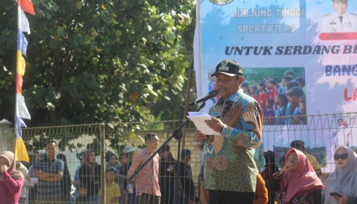 Bupati Sergai Buka Gala Siswa Indonesia SMP 2024: Membangun Generasi Emas Melalui Sepak Bola