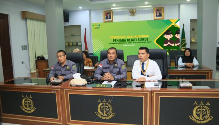 Terobosan Baru Kejati Sumut Luncurkan Aplikasi ‘Penjaga Kejati Sumut’