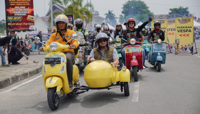 Bobby Nasution Ingin Rasa Solidaritas dan Kekeluargaan Anak-Anak Vesva Tertanam di Masyarakat