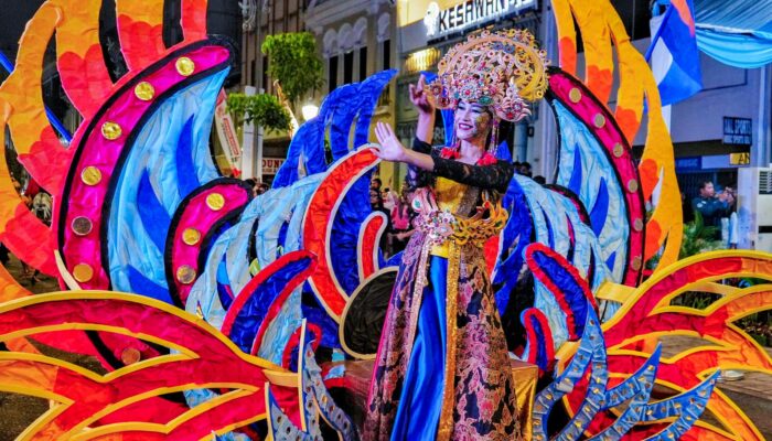 Meriah, Pawai Budaya Colorful Medan Night Carnival Tampilkan Pesona Keragaman Budaya di Kota Medan