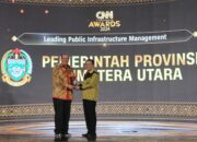 Pj Gubernur Agus Fatoni Raih Penghargaan Most Inspiring Leader dari CNN Indonesia