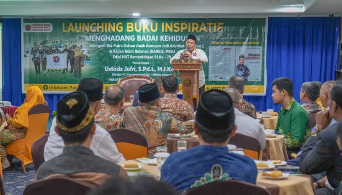 Pemko Medan Apresiasi Launching Buku Inspiratif “Menghadang Badai Kehidupan”