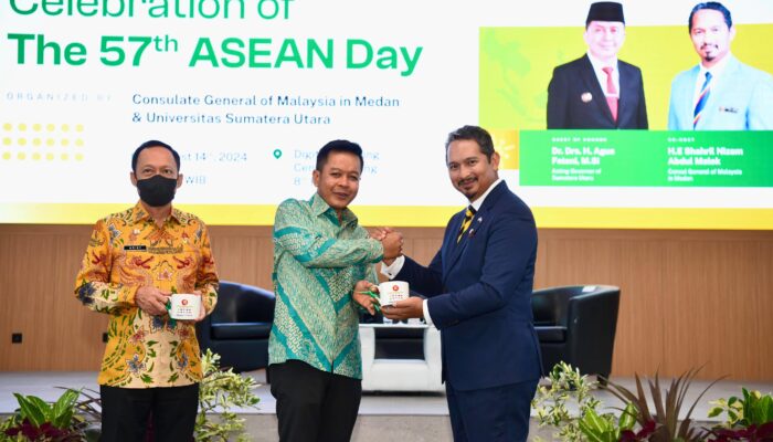 USU dan Konjen Malaysia Rayakan HUT ke-57 ASEAN