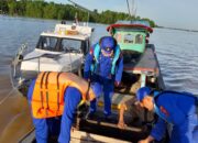 Personil Sat Polairud Polres Tanjung Balai Laksanakan Patroli Perairan