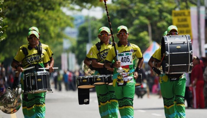 Kontingen Drumband Sumut Bidik 3 Emas dari Nomor LKKB