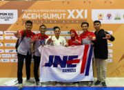 Haggies Mugara, Kesatria JNE Bogor Peraih Medali Emas dan Perak PON XXI Aceh-Sumut 2024