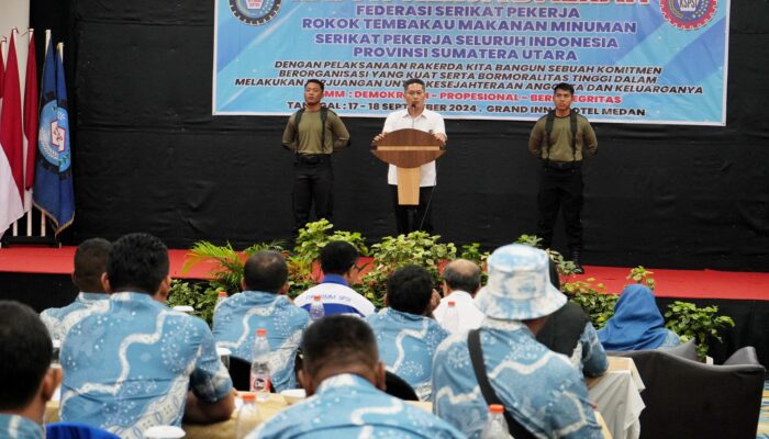 Pemko Medan Apresiasi Diselenggarakanya Rakerda FSP RTMM SPSI