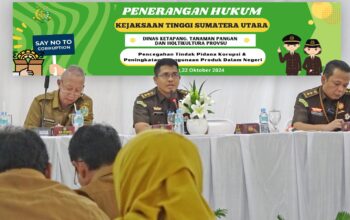 Penkum Kejati Sumut di Dinas Ketapang TPH, Jaksa Sampaikan Beberapa Hal Terkait Tindak Pidana Korupsi dan Cinta Produk Dalam Negeri