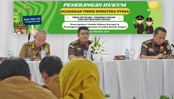 Penkum Kejati Sumut di Dinas Ketapang TPH, Jaksa Sampaikan Beberapa Hal Terkait Tindak Pidana Korupsi dan Cinta Produk Dalam Negeri