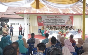 Pjs. Bupati Asahan Kumpulkan 4 Camat beserta Jajarannya di Kantor Camat Simpang Empat