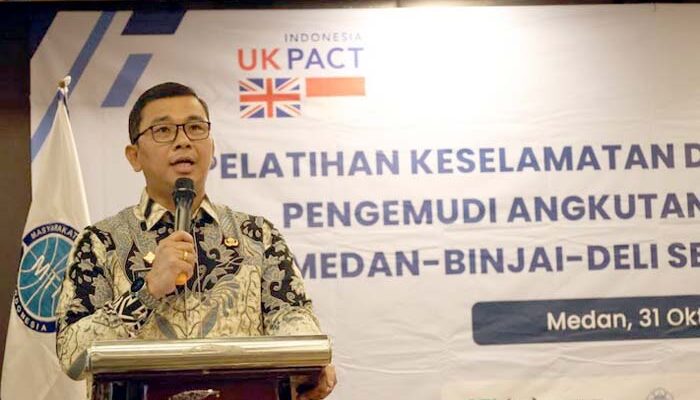 Transformasi Terminal Ikan Paus Binjai: Kolaborasi Dishub Sumut dan UK PACT Ciptakan Ruang Publik Ramah Pejalan Kaki dan Transportasi Umum