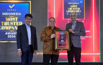 Konsisten Dengan Layanan Prima, JNE Raih Indonesia Most Trusted Companies Award 2024