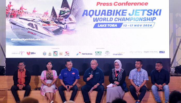 100 Pembalab dari 30 Negara Siap Berlaga di Aquabike Jetski World Championship 2024 di Danau Toba